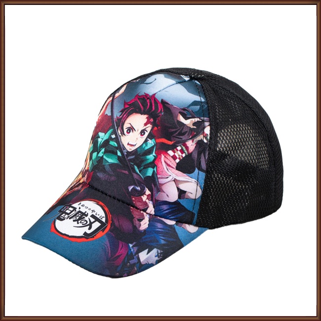 Mũ Lưỡi Trai Phối Lưới Thoáng Khí Họa Tiết Hoạt Hình Dễ Thương Cho Bé Từ 2-8 Tuổi