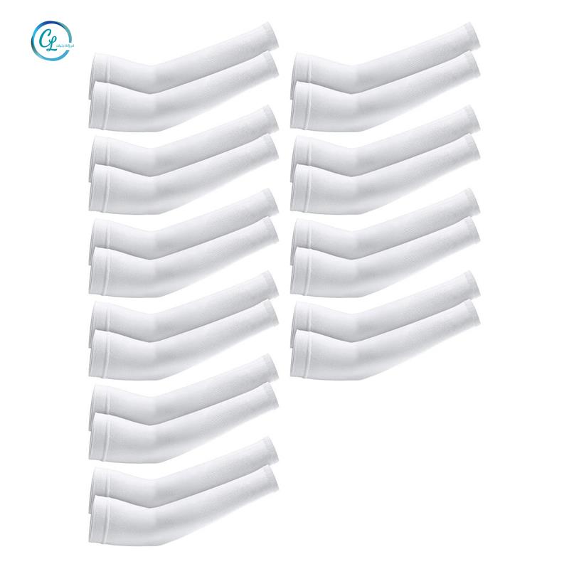 1 Cặp Ống Tay Áo Giữ Ấm Chống Tia UV Thay Thế Màu Sắc Ngẫu Nhiên Tiện Dụng Cho Nam Và Nữ