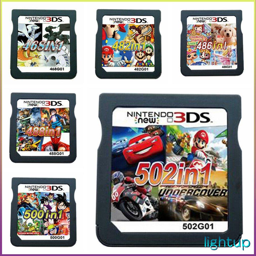 Thẻ Trò Chơi Nds 482 Trong 1 Kết Hợp 3Ds Cassette Ds Cho Nintend