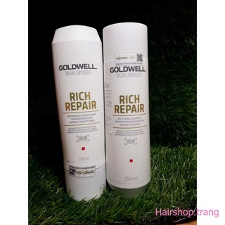 CẶP DẦU GỘI XẢ PHỤC HỒI TÓC HƯ TỔN GOLDWELL