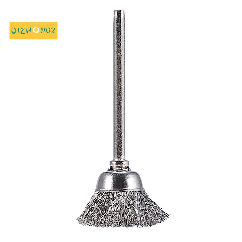 Bộ 5 Chổi Sợi Thép 15Mm Cho Máy Mài Thẳng