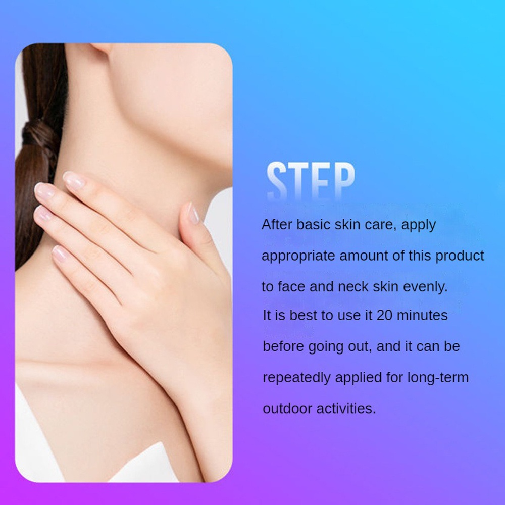 Kem chống nắng body Bảo Vệ Da Chống Thấm Nước Và Mồ Hôi Lâu Trôi