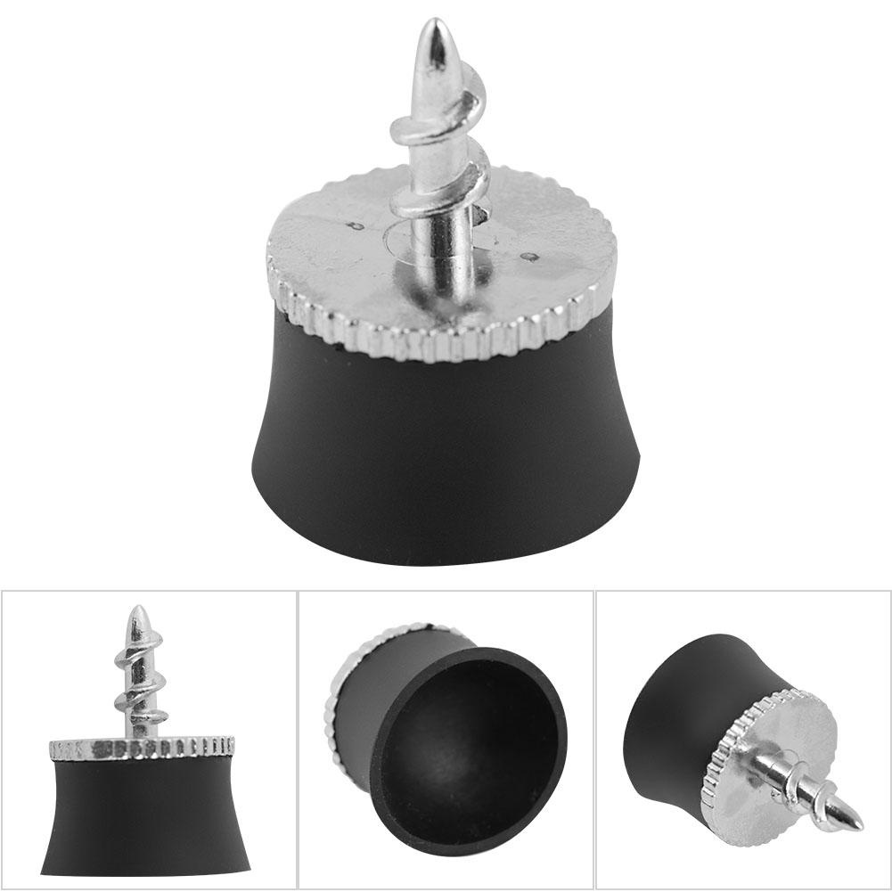 Dụng Cụ Nhặt Bóng Golf Bằng Hợp Kim Silicon Màu Đen Có Giác Hút