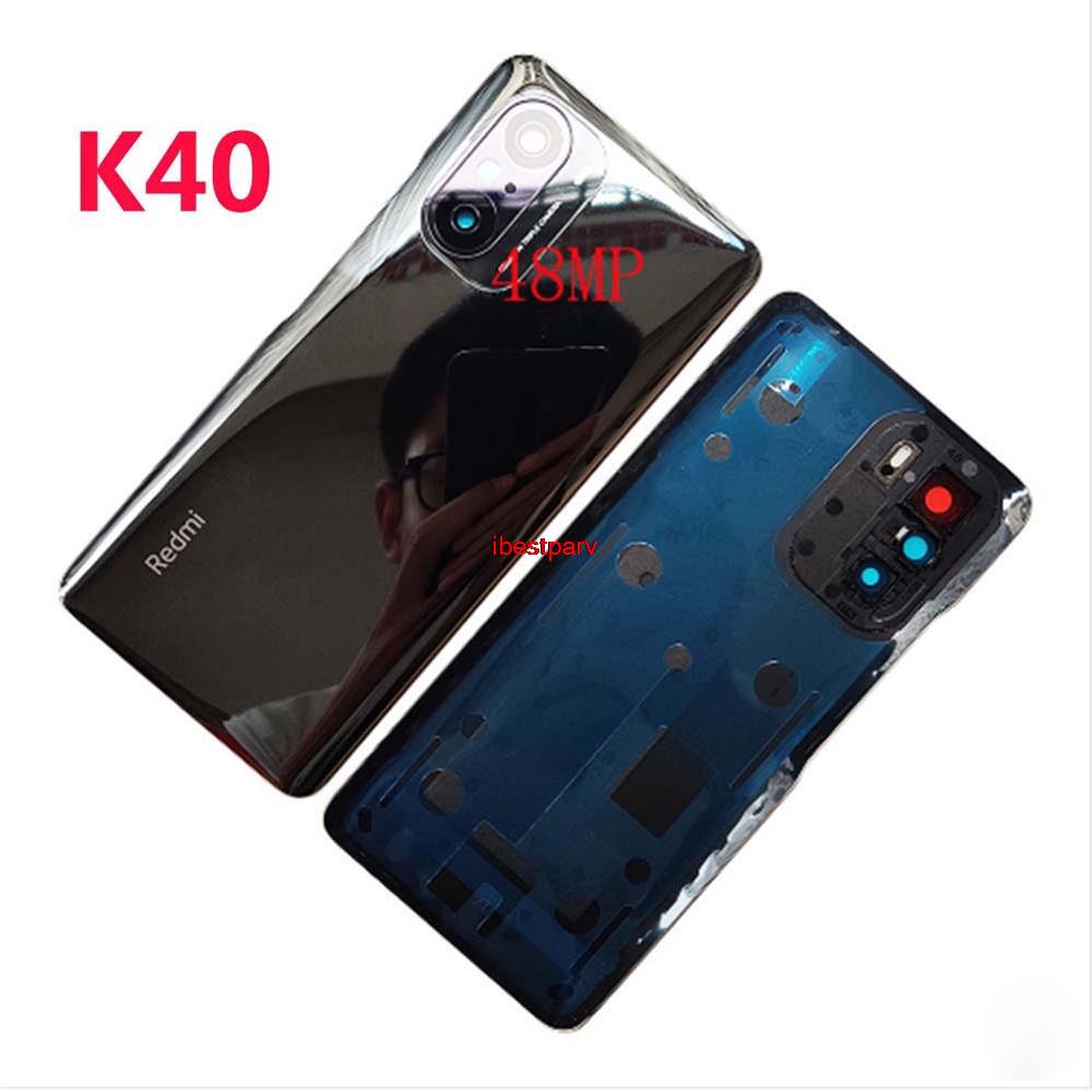 Nắp Đậy Pin Mặt Kính Kèm Khung Bảo Vệ Camera Chuyên Dụng Cho Redmi K40 Xiaomi Redmi K40 Pro