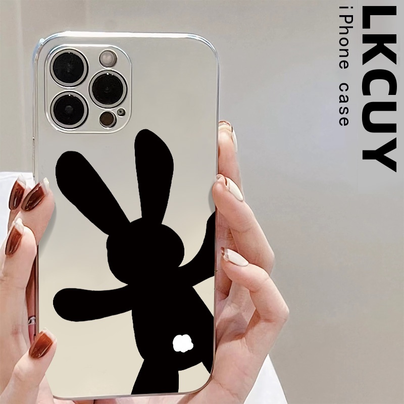 Ốp Điện Thoại Silicon TPU Mềm Mạ Điện Dễ Thương Chống Sốc Cho IPhone 14 13 12 Pro Max Casing 11 XS XR X 8 + 7 6S Plus