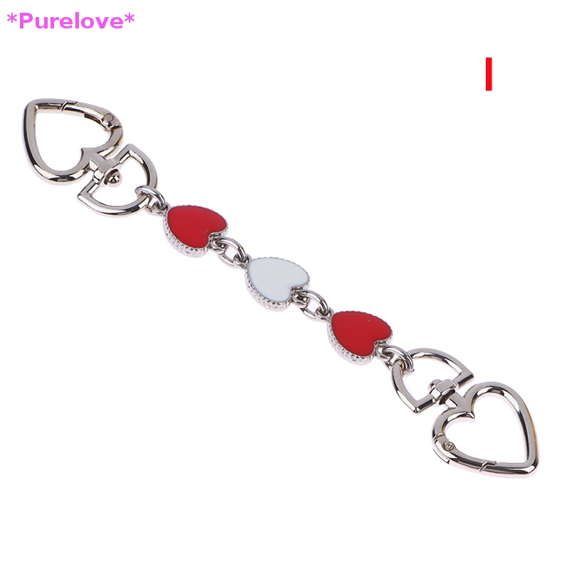 Dây Xích Nối Dài Túi Xách Hình Trái Tim DIY Mới