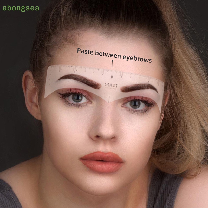 Abongsea Thước Dán Định Hình Xăm Lông Mày Dùng Một Lần Tiện Dụng