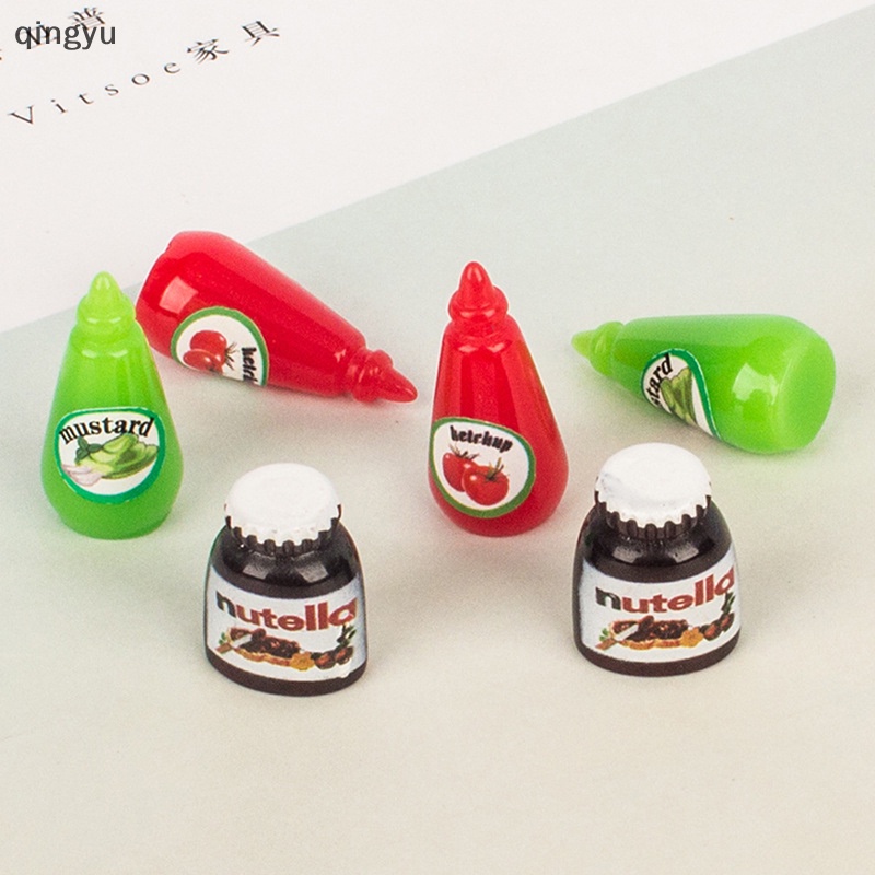 Set 10 Hộp Sốt / Cà Chua / Nước Sốt / Sốt Mini 1: 12 Trang Trí Nhà Búp Bê