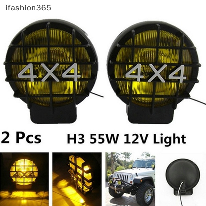 Đèn Led Tròn 5.5 "4X4 ifashion365 Hỗ Trợ Lái Xe