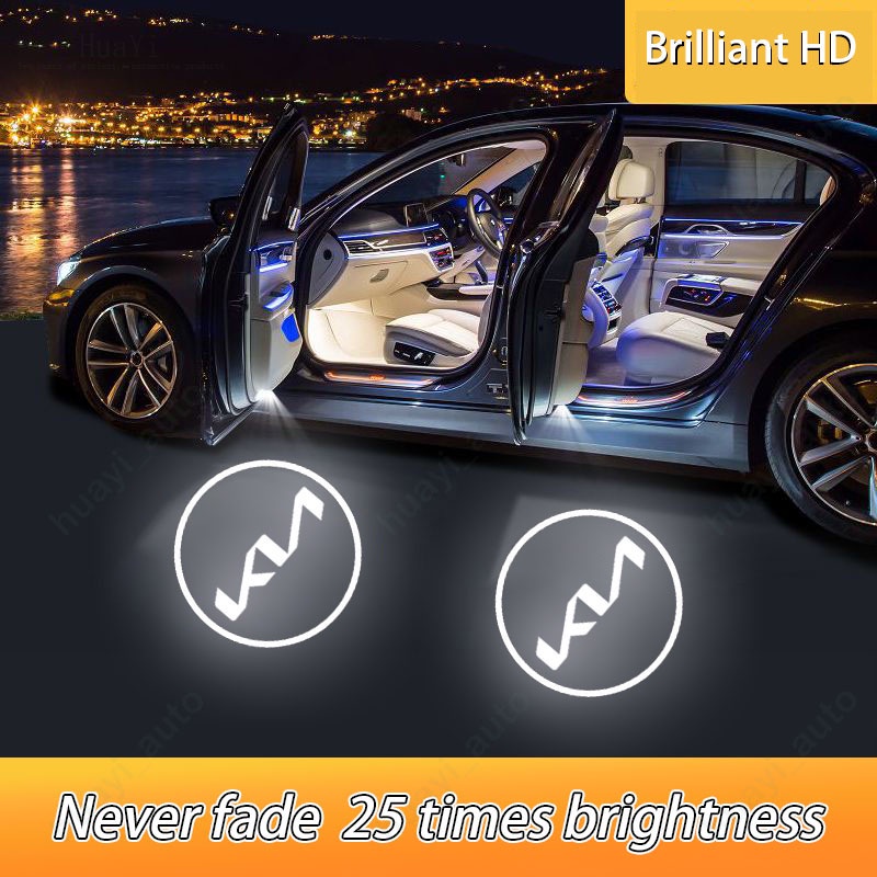 Đèn LED Chiếu Laser Chào Mừng Gắn Cửa Xe Hơi Kia Kn Cho Mọi Model Seltos Kx3 Bongo Sonet K3 Sorento Soluto Picanto Sedona Sportens