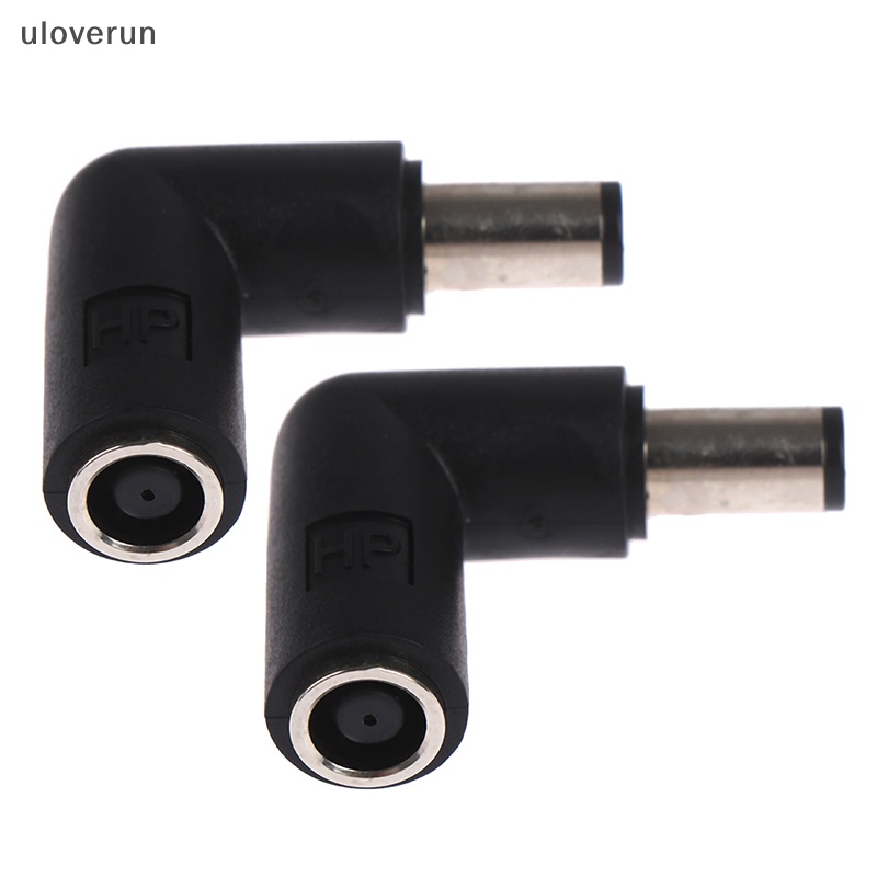 Đầu Nối Chuyển Đổi Nguồn Điện 7.4mm Sang 7.4mm DC Góc 90 Độ Dành Cho Laptop