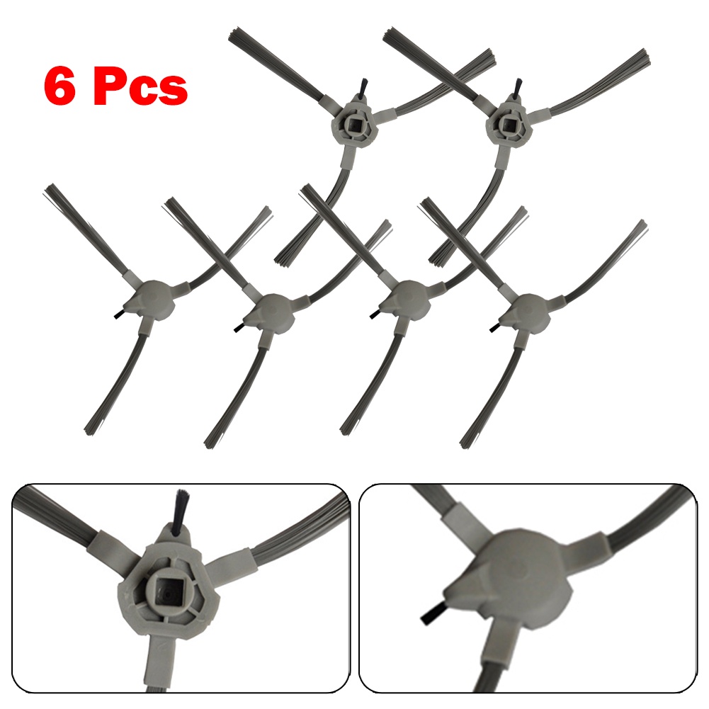 Bộ 6 Bàn Chải Thay Thế Cho Máy Hút Bụi ABIR X5 X6 X8 "