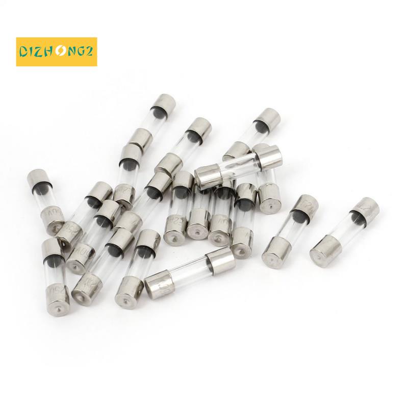 20 x 250 V 2A F2AL Liên kết nhanh F Cầu chì ống thủy tinh 5 mm x 20 mm