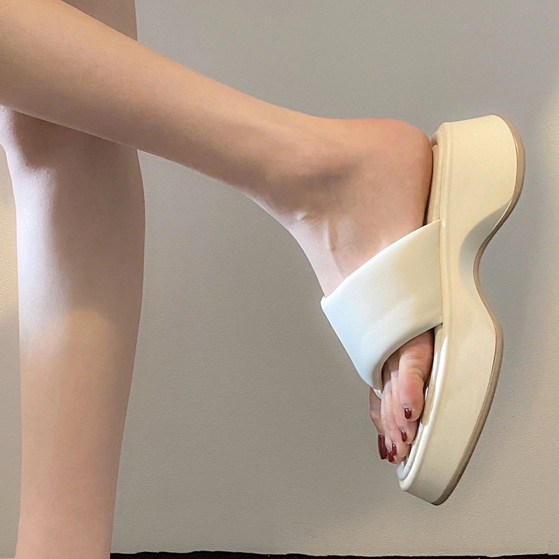 Tóc Thẳng Của Nhà Máy Duoya ~ [Hàng Có Sẵn] Siêu Trắng!Dép Xỏ Ngón Đế Dày Chống Trượt Thời Trang Mùa Hè Cao Cấp Dành Cho Nữ