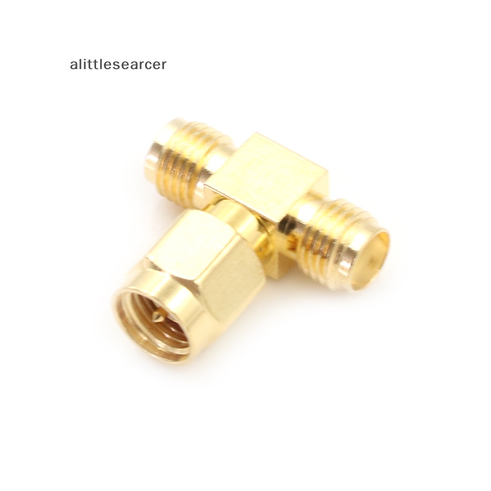 Đầu Nối SMA Đầu Đực Sang 2 Đầu Cái SMA Cái Với Jack Cắm 3 Chiều Áo Thun In Chữ Thời Trang Năng Động Cho Nữ