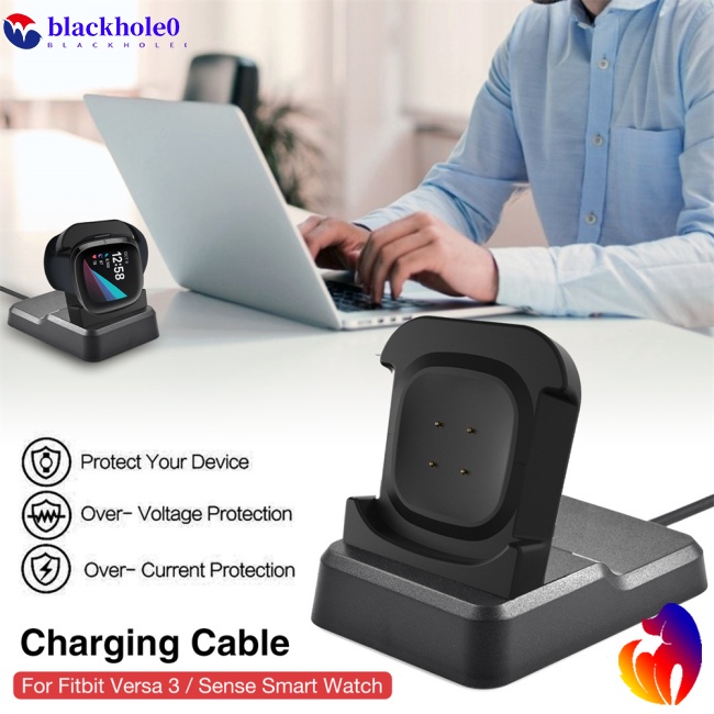 Đế Sạc Tròn Cổng Usb Cho Đồng Hồ Thông Minh Fitbit Versa4 / Versa3