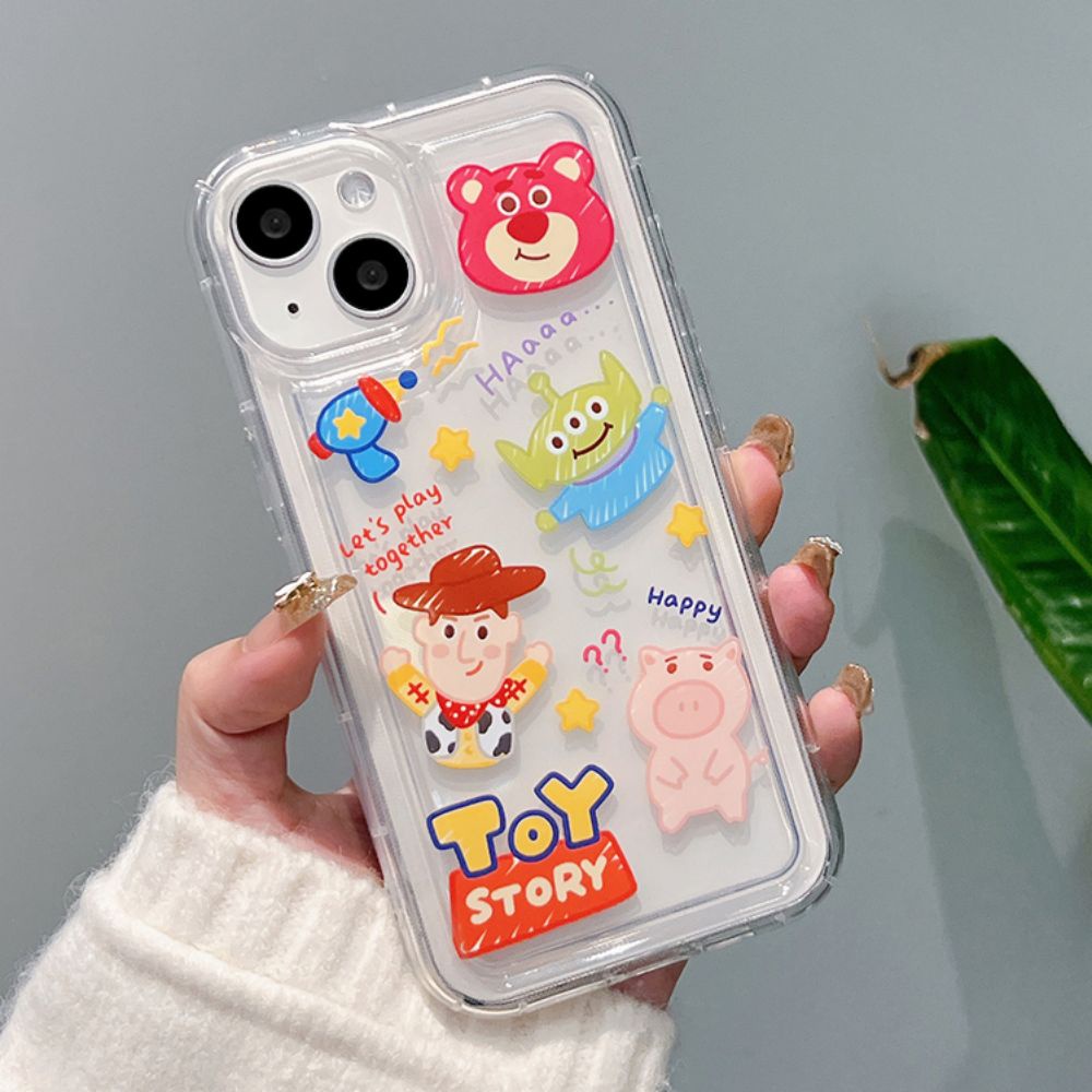 Ốp Điện Thoại Họa Tiết Toy Story Cho IPhone 14 Pro Max 13 12 11 Pro Max XS XR 7 8 6 Plus