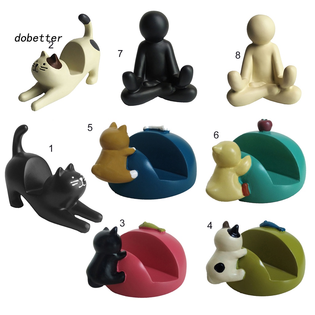 Giá Đỡ Điện Thoại Bằng Nhựa Resin Hình Hoạt Hình Dễ Thương