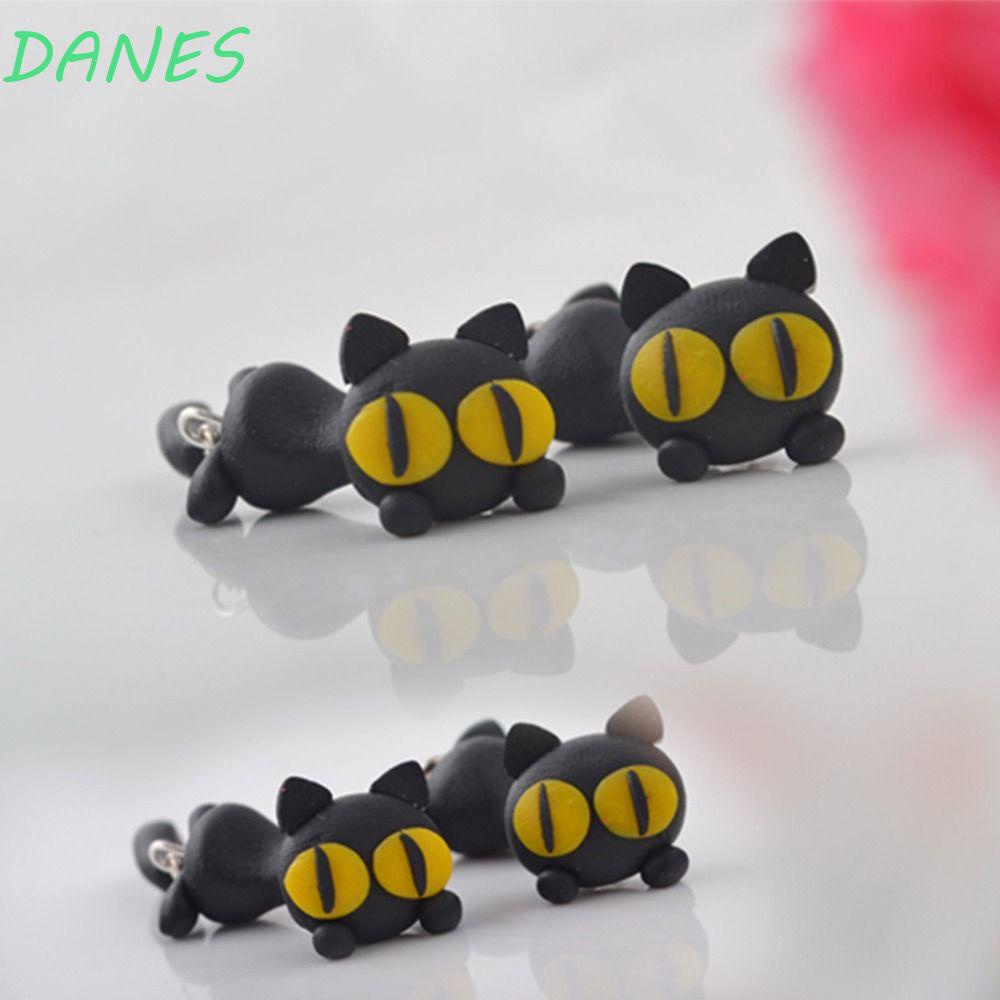 Bông Tai Hình Mèo Và Cà Rốt Hoạt Hình Dễ Thương Thời Trang Cho Nữ