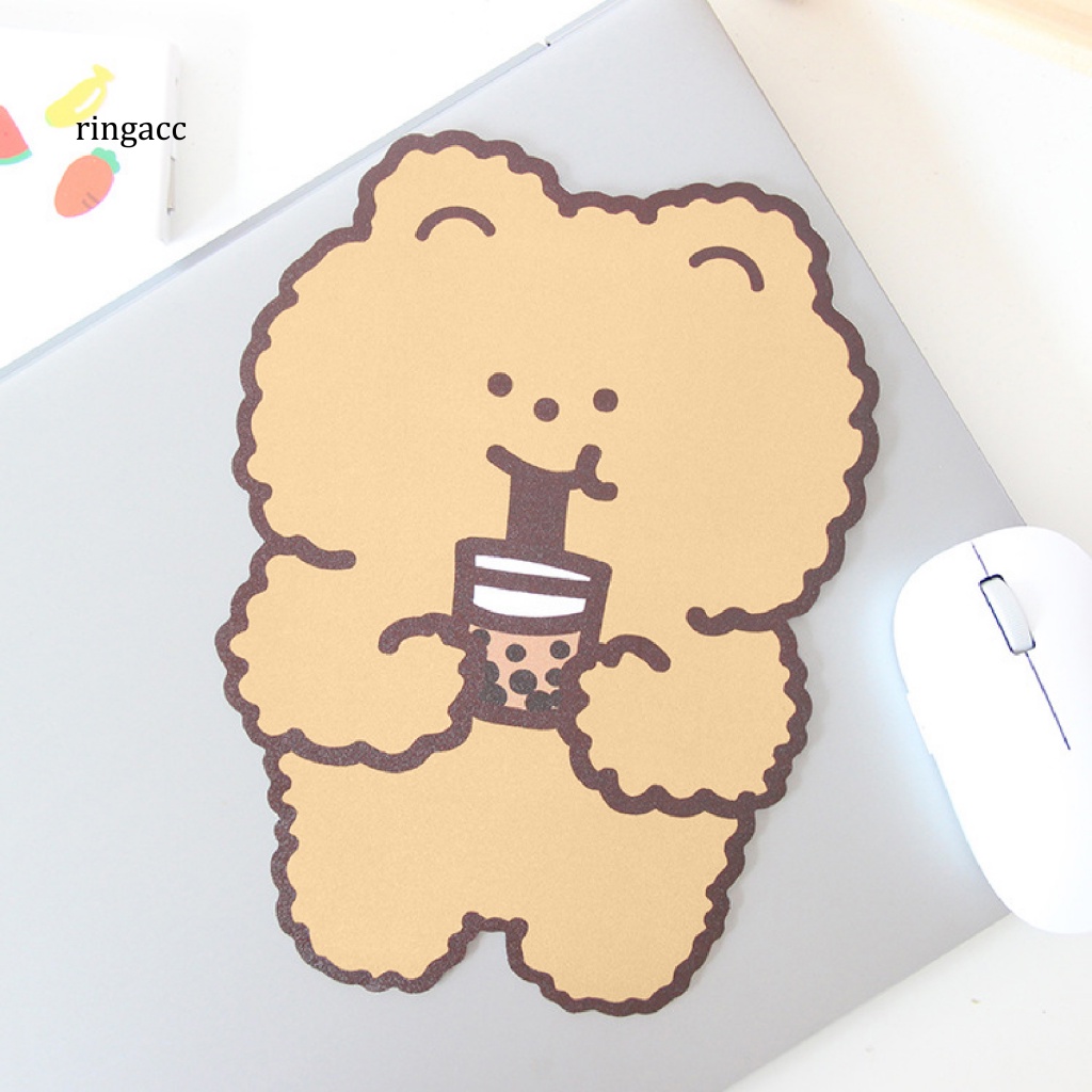 Tấm Lót Chuột Cao Su Chống Trượt Hình Gấu Hoạt Hình Dễ Thương