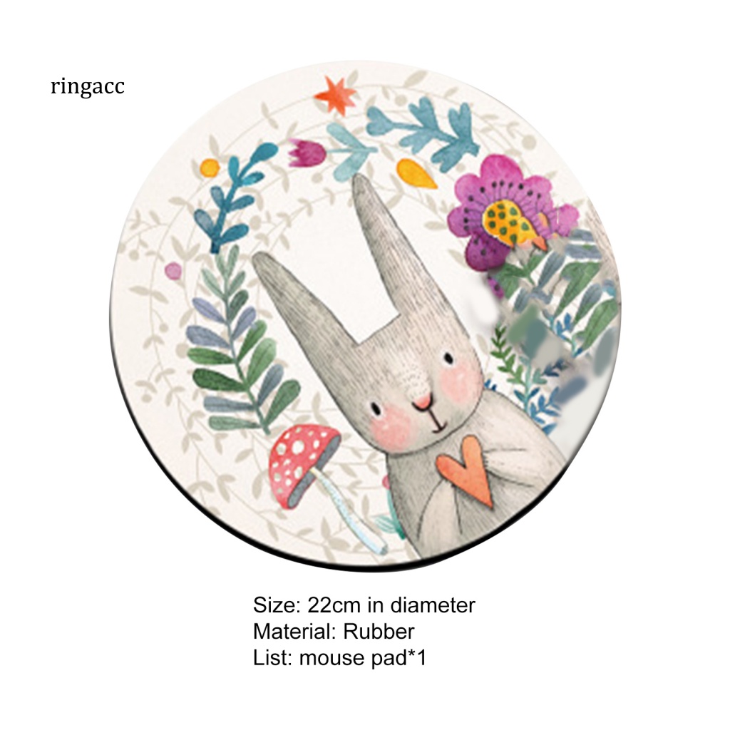 Tấm Lót Chuột Siêu Mỏng Bề Mặt Mịn Đa Năng Chống Thấm Nước In Họa Tiết Động Vật Dành Cho Gia Đình