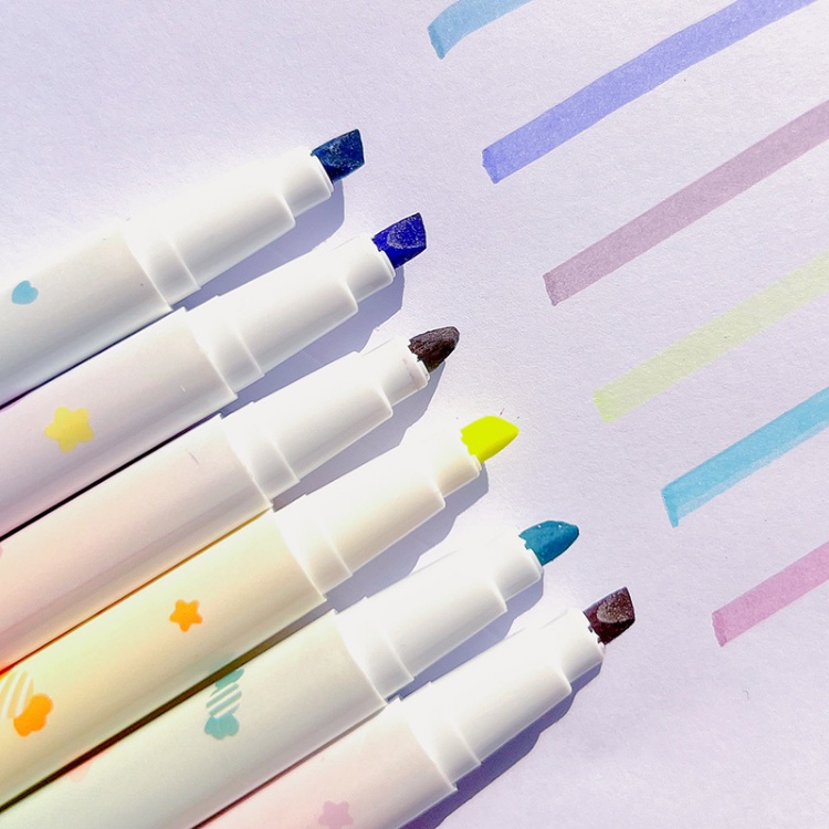 SANRIO Bút Đánh Dấu Hình Cinnamoroll Kitty Melody Hoạt Hình Đáng Yêu