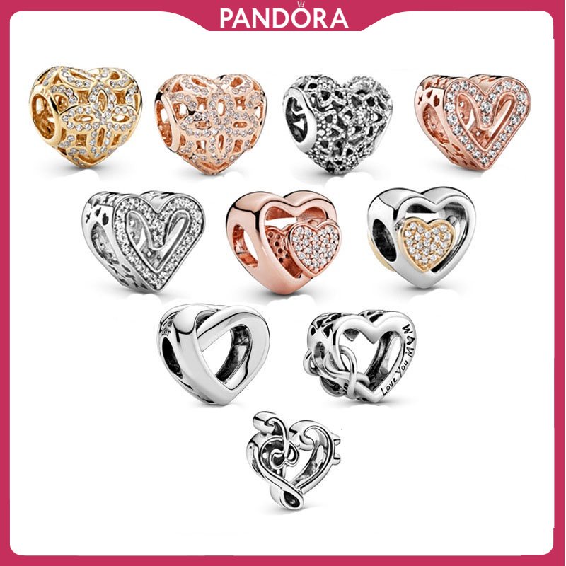 Hạt Charm Mạ Bạc 925 100%