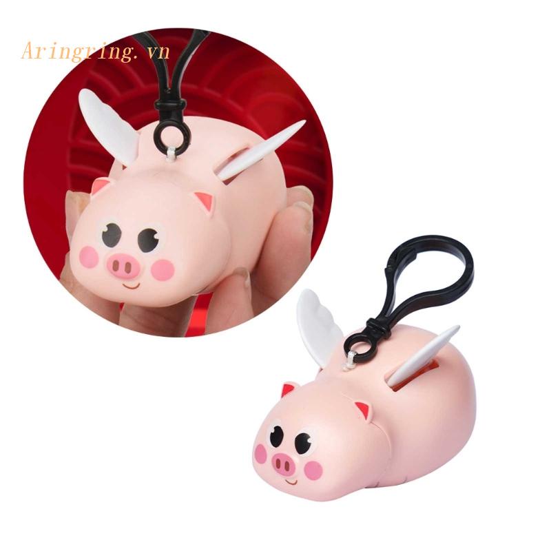 Móc Khóa Hình Chú Heo Hoạt Hình 3D Dễ Thương Dành Cho Thanh Thiếu Niên