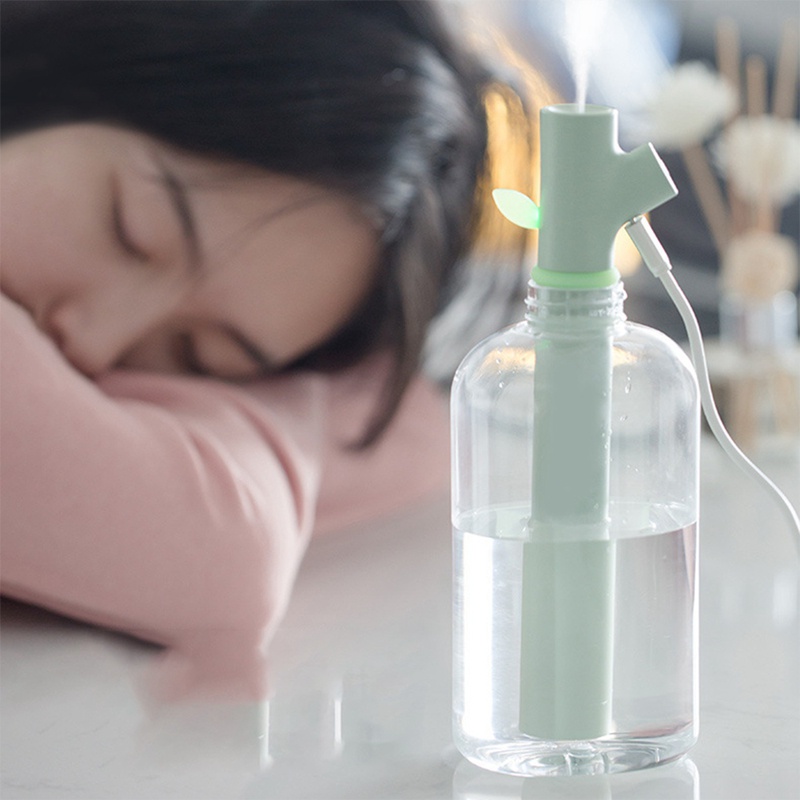 Máy Phun Sương Tạo Ẩm Không Khí Bằng Sóng Siêu Âm Sạc Cổng USB