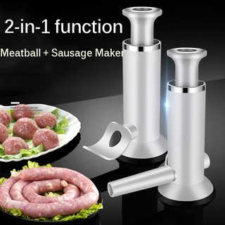 Máy làm xúc xích máy làm thịt viên máy làm xúc xích Dụng cụ nhồi xúc xích tự chế