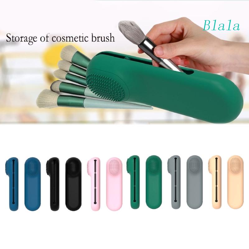 Túi Silicone Đựng Cọ Trang Điểm Tiện Lợi Cho Nữ