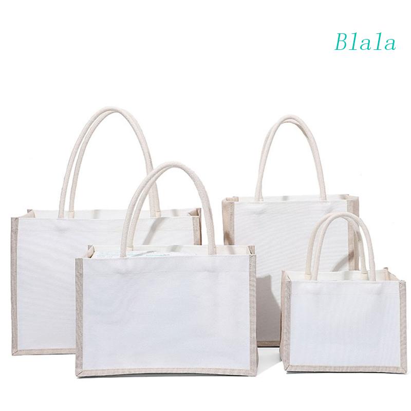 Túi Tote Bằng Sợi Đay Có Tay Cầm Tái Sử Dụng Được DIY