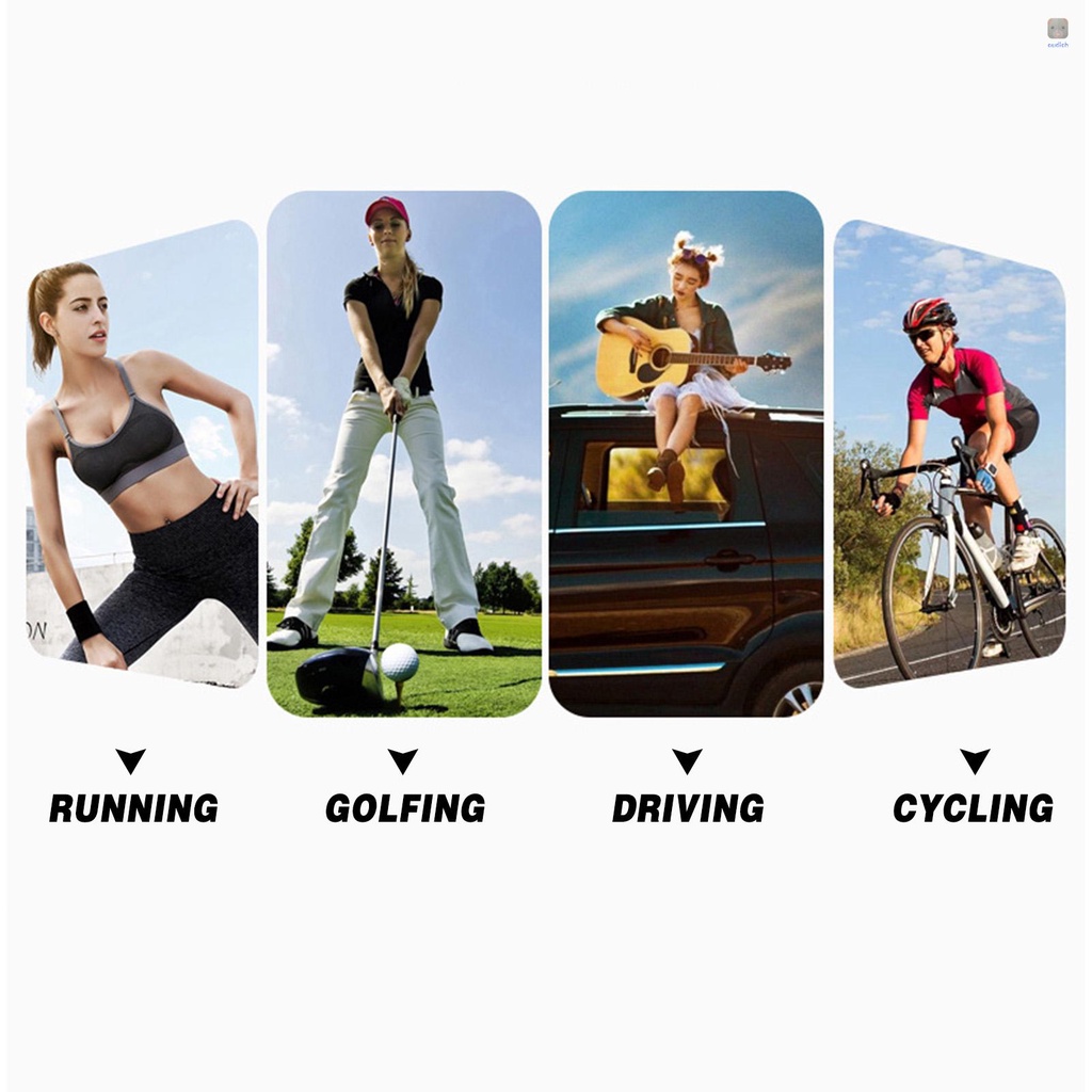 Găng Tay Chống Nắng UV Có Lỗ Ngón Tay Cái Bảo Vệ Khi Lái Xe Golf