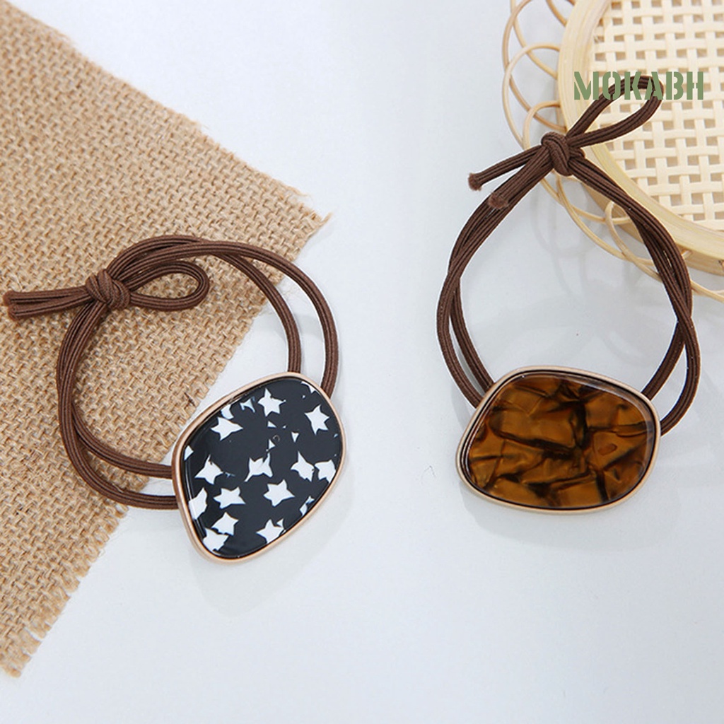 Dây Cột Tóc Hai Lớp Họa Tiết Da Báo Thời Trang Dành Cho Nữ