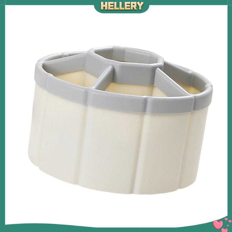 Giá Đỡ Cọ Trang Điểm Dạng Xoay Sức Chứa Lớn Tiện Dụng