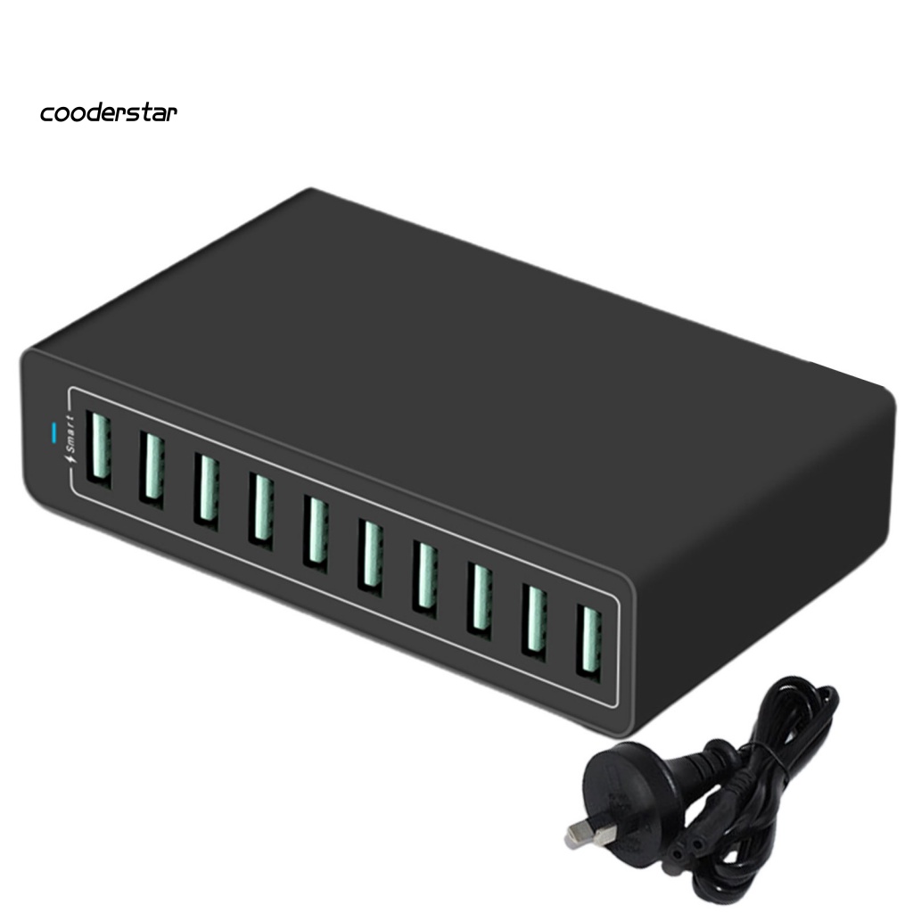 1 Bộ Đế Sạc Nhanh USB Có Đèn Báo Hiệu Công Suất Cao Đa Năng Dành Cho Văn Phòng