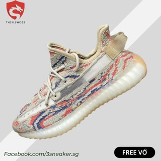 Giày Thể Thao Yz350 MX Oat, Sneaker Yz 350 Kem Loang Hàng Cao Cấp Đế Nén Hạt Chuẩn - Thin.Shoes