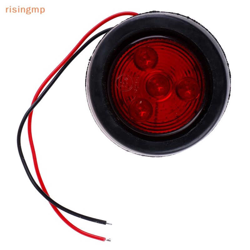 1 Đèn Xi Nhan 4 Bóng Led 2.5 &quot;Màu Đỏ Cho Xe Tải