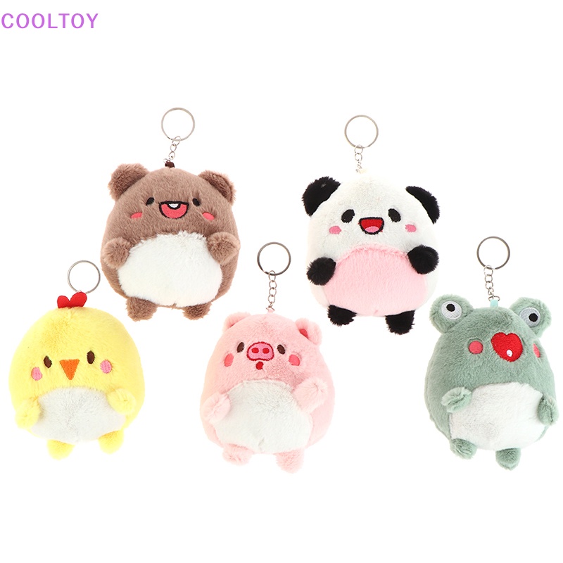 Móc Khóa Hình Đồ chơi nhồi bông 10CM Dễ Thương