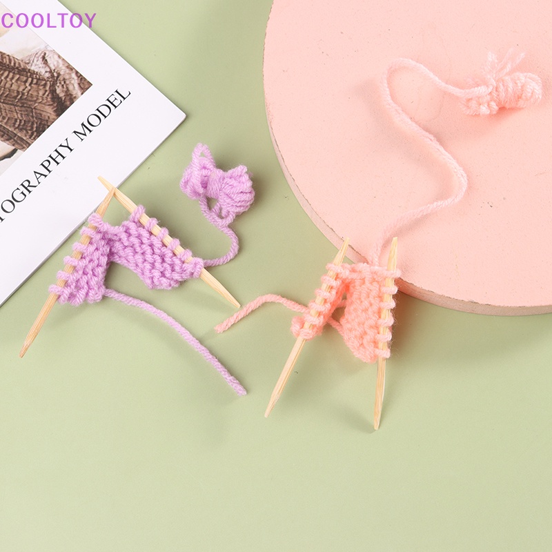 Cooltoy Phụ Kiện Đan Len Thủ Công Trang Trí Nhà Búp Bê Tỉ Lệ 1 / 12