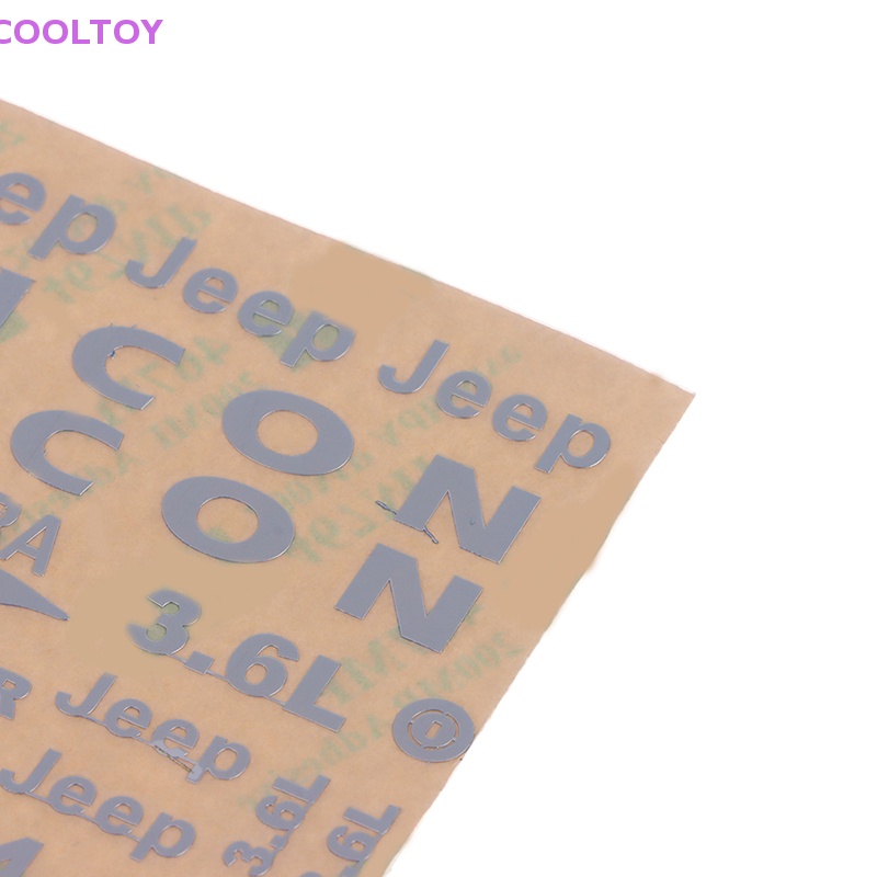 Logo Kim Loại Trang Trí Xe Hơi Điều Khiển Từ Xa SCX10 Trx4 Tỉ Lệ 1 / 10