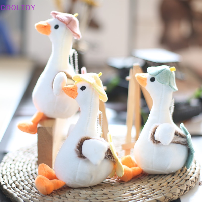 1 Thú Nhồi Bông Đà Điểu Kích Thước 15cm Gắn Móc Khóa