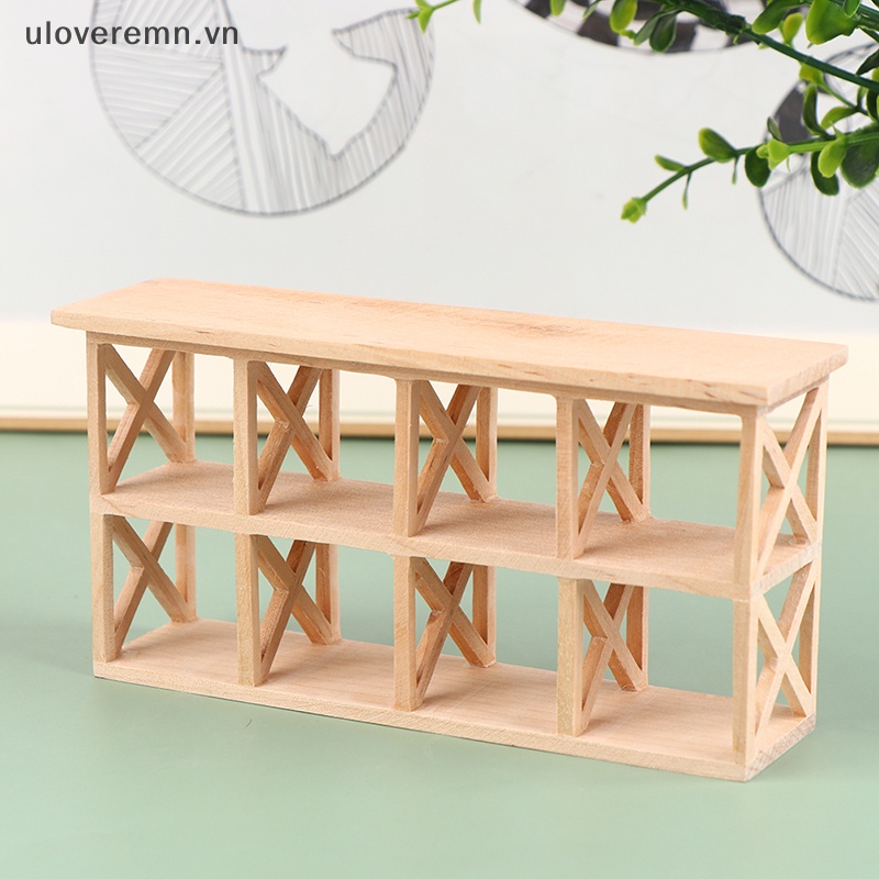 1 Bộ Giá Đỡ Trưng Bày Mô Hình Chim Cú / Voi / Chim Cú Trang Trí Nội Thất Nhà Búp Bê 1: 12