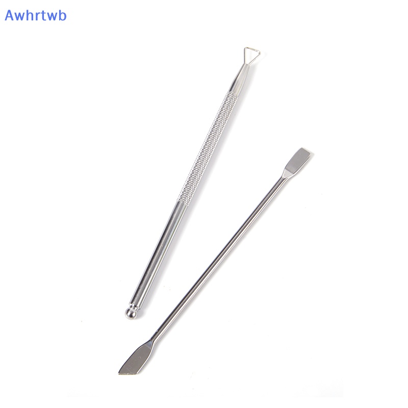 Muỗng Hai Đầu Bằng Thép Không Gỉ Chuyên Dụng Cho Làm Móng Nghệ Thuật Mới