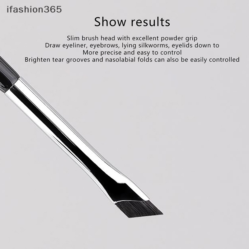 Cọ Trang Điểm Mắt Đầu Phẳng Siêu Mỏng Tiện Dụng ifashion365