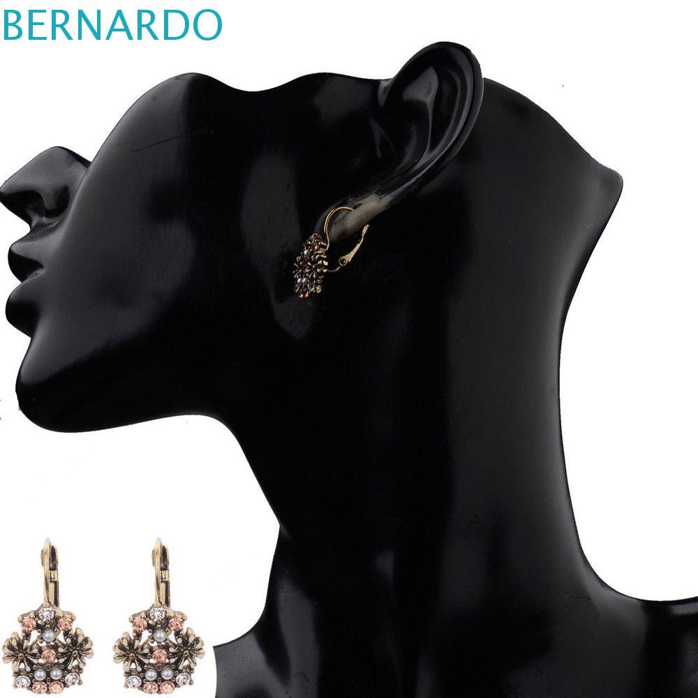 Khuyên Tai Tròn Nhiều Màu Phong Cách Boho Cổ Điển|Bông Tai Ngọc Trai Giả Thời Trang