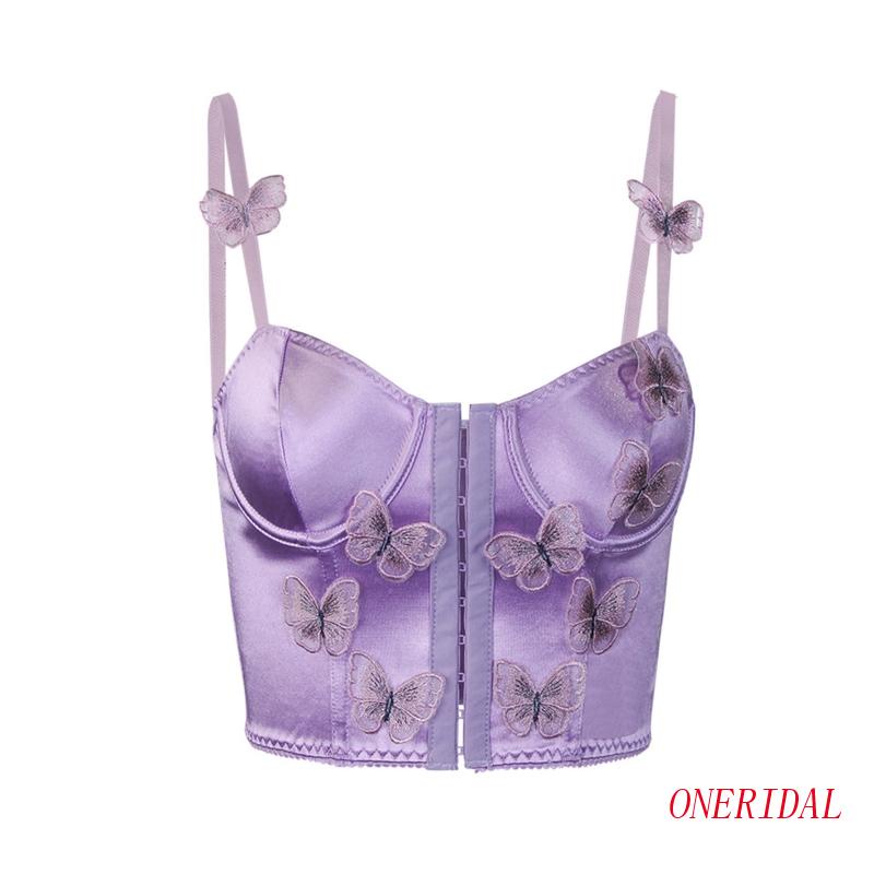 Áo Hai Dây Có Mút Đệm Ngực Thời Trang Mùa Hè Cho Bạn Gái