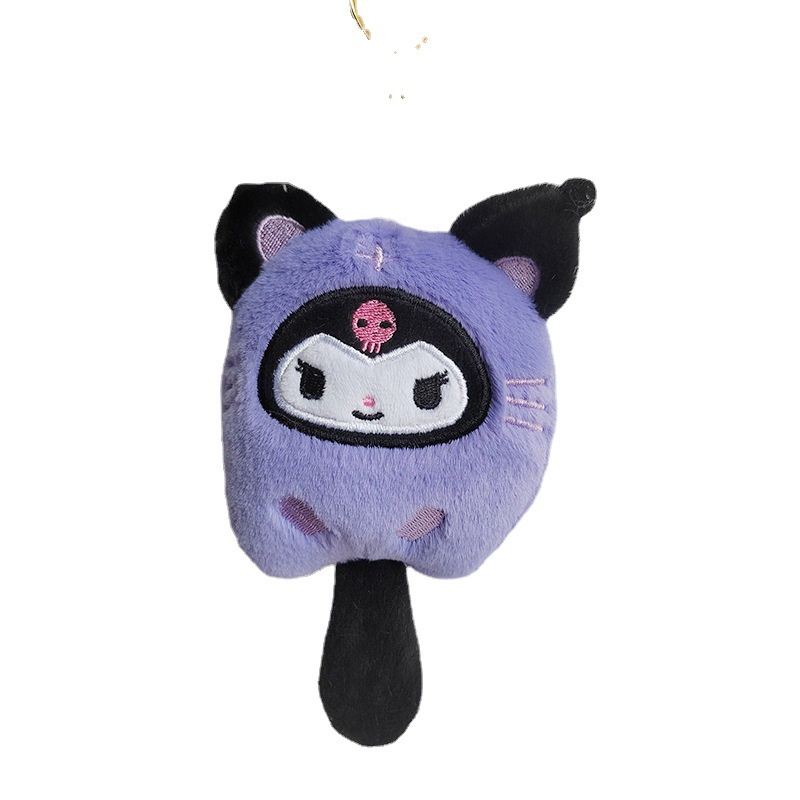 MOUSSON Móc Khóa Hình Chú Chó Yugui Nhồi Bông Dễ Thương