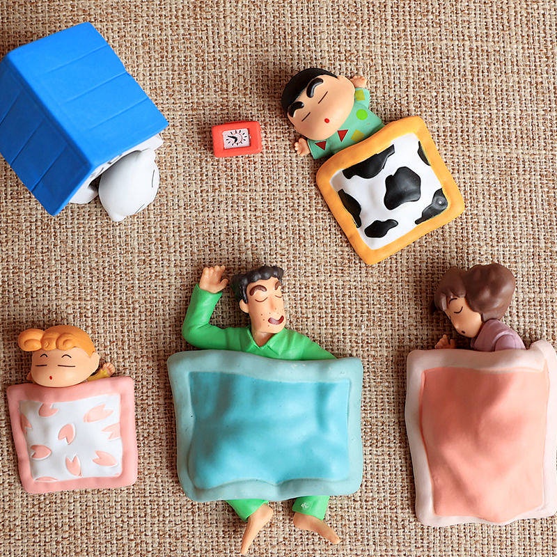 Cartoon Cute Crayon Small New Nohara Hand-Made Car Decoration Car Center Console Interior Decoration Doll RSNk