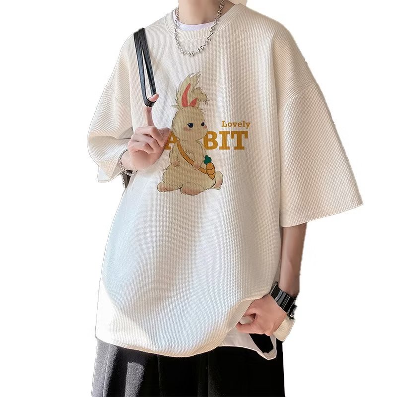 Áo Thun Nam Ngắn Tay Phong Cách Đường Phố Mùa Hè Mới